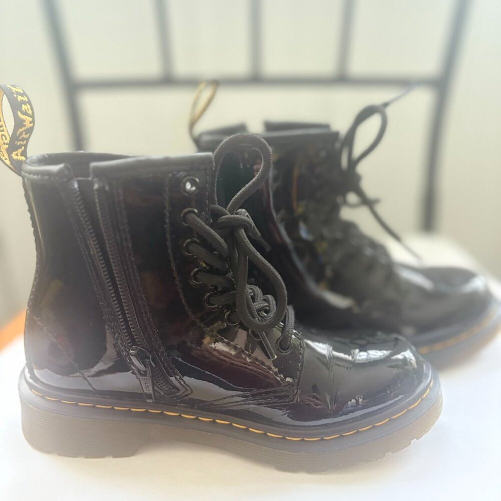 Doc Martens Black Kids Size 13 - Picture 5 of 7